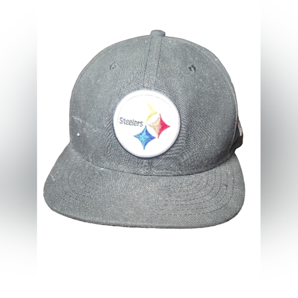 New Era Pittsburgh Steelers‎ Baseball Cap Fitted 7 3/8 Black
